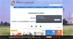 Desktop Screenshot of mairie-steenvoorde.fr
